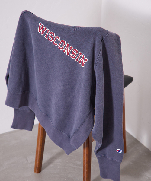 CHAMPION/チャンピオン】 for JS RW 11.5oz ワッペンツキスウェット