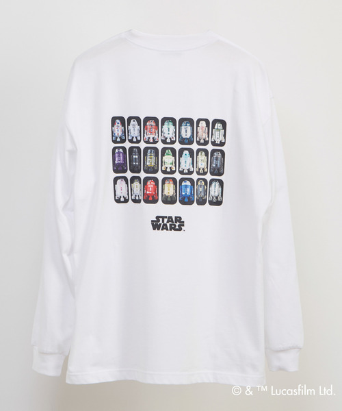 MASTER FRAME(マスターフレーム )の「MASTER FRAME / STARWARS / アストロメックロイドTシャツ(Tシャツ/カットソー・メンズ・ホワイト/チャコールグレー・1/3/4)」の19枚目の写真