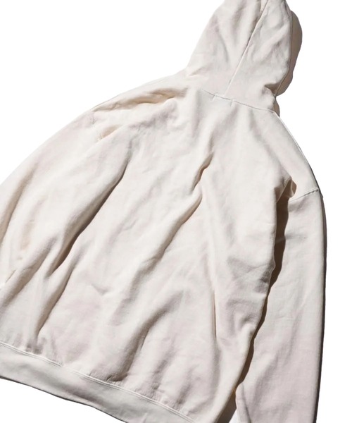 TOWNCRAFT(タウンクラフト)の「Towncraft pigment full zip hoddie(パーカー・メンズ・ピンク/ダークブラウン/ナチュラル/インディゴブルー/ライトグレー/ブラック・M/XL/L)」の11枚目の写真