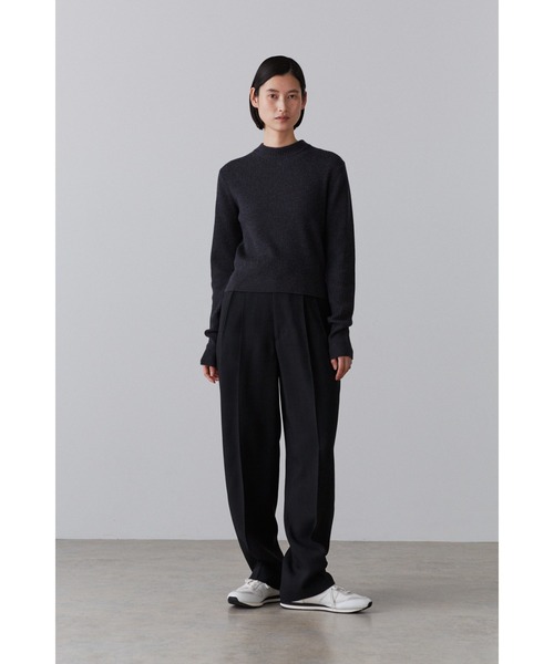 YLEVE（イレーヴ）の「YLEVE / VISCOSE SLAB CANVAS TR（その他パンツ・レディース・ブラック・0/1/2）」の18枚目の写真
