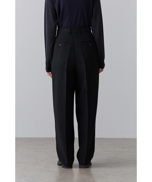 YLEVE（イレーヴ）の「YLEVE / VISCOSE SLAB CANVAS TR（その他パンツ・レディース・ブラック・0/1/2）」の14枚目の写真