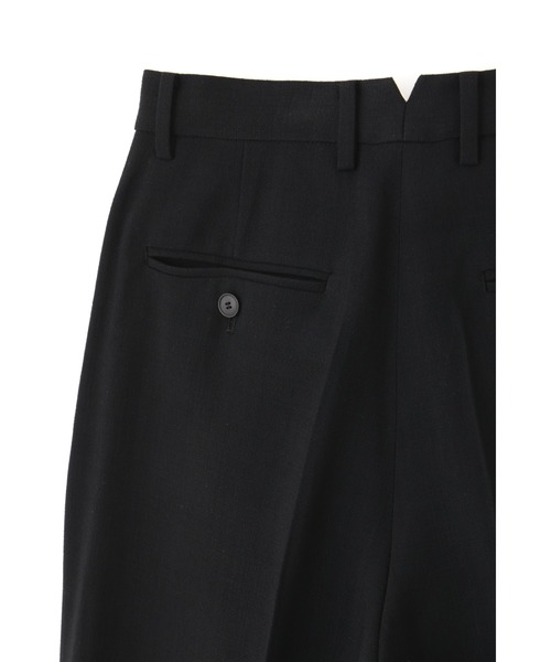 YLEVE（イレーヴ）の「YLEVE / VISCOSE SLAB CANVAS TR（その他パンツ・レディース・ブラック・0/1/2）」の9枚目の写真