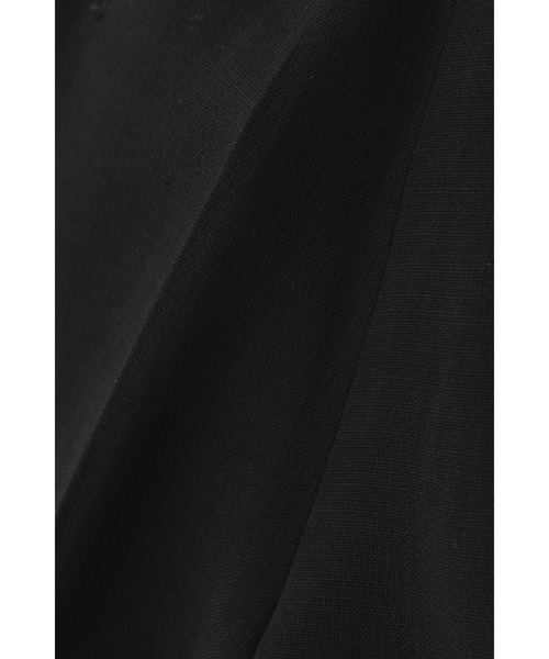 YLEVE（イレーヴ）の「YLEVE / VISCOSE SLAB CANVAS TR（その他パンツ・レディース・ブラック・0/1/2）」の3枚目の写真