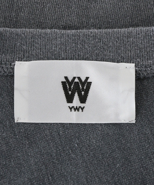 IENA（イエナ）の「ywy/ワイワイ 別注 TUCK DRAPE TOPS EX カットソー TUCK DRP VNTG（Tシャツ/カットソー・レディース・アイボリー/チャコールグレー・FREE）」の22枚目の写真