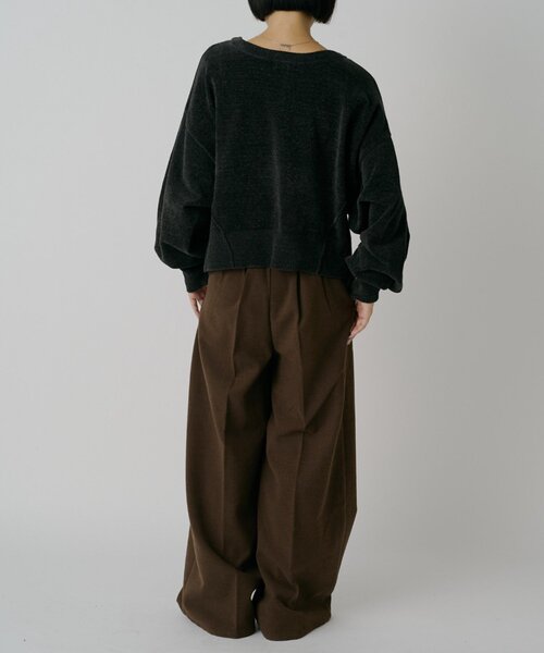goocy(グーシー)の「【ウエスト調節可能】美シルエットスラックス(その他パンツ・レディース・ブラック/ブラウン/グレー・PM/MEDIUM/SMALL)」の18枚目の写真