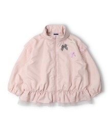 Crescent（クレッセント）の「フード収納リボン付きタフタジャケット（ナイロンジャケット）」