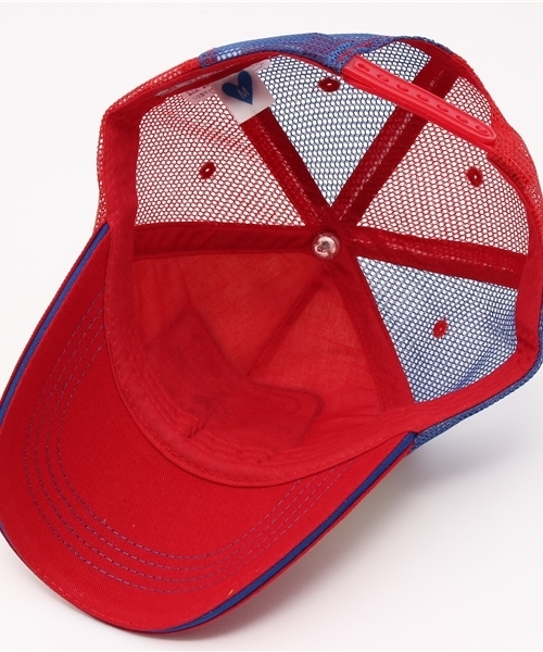 BOOFOOWOO（ブーフーウー）の「夏Surf's UP　メッシュキャプ（キャップ・キッズ・レッド・SMALL/LARGE/MEDIUM）」の4枚目の写真