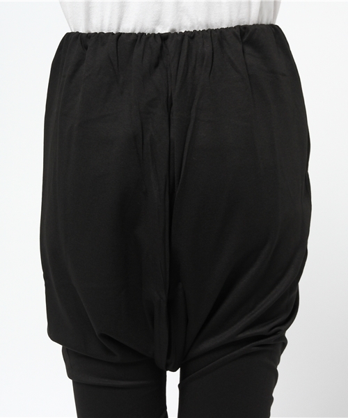 mizuiroind（ミズイロインド）の「サルエルショートパンツ（その他パンツ・レディース・ネイビー/チャコールグレー/ブラック・MEDIUM/SMALL/2）」の8枚目の写真