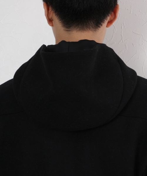 GLOBAL WORK（グローバルワーク）の「メルトンショートダッフルコート/719562 （ダッフルコート・メンズ・ブラック/カーキ・LARGE/X-LARGE/MEDIUM/SMALL）」の15枚目の写真