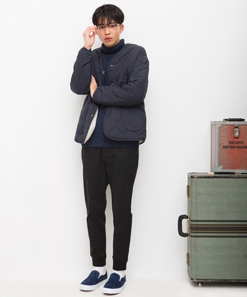 WEGO(ウィゴー)の「WEGO/ストレッチツイルジョガーパンツ(チノパンツ・メンズ・ベージュ/カーキ/ブラック・MEDIUM/LARGE)」の17枚目の写真