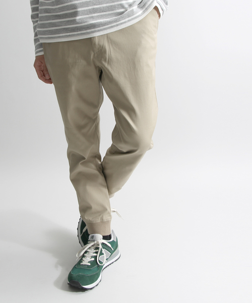 WEGO(ウィゴー)の「WEGO/ストレッチツイルジョガーパンツ(チノパンツ・メンズ・ベージュ/カーキ/ブラック・MEDIUM/LARGE)」の21枚目の写真