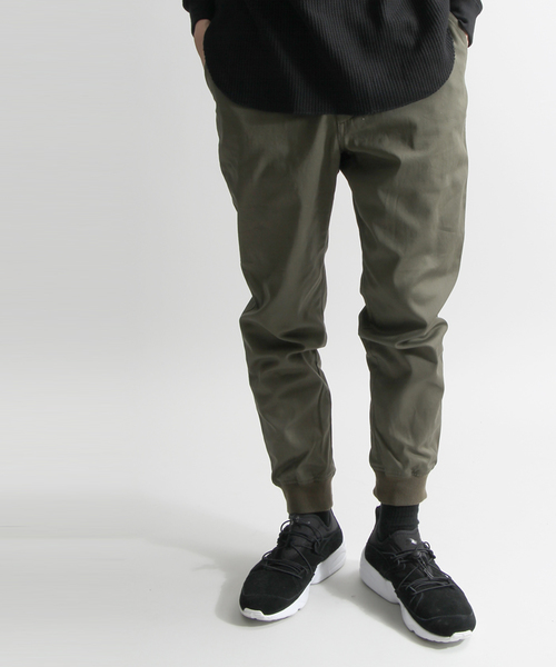 WEGO(ウィゴー)の「WEGO/ストレッチツイルジョガーパンツ(チノパンツ・メンズ・ベージュ/カーキ/ブラック・MEDIUM/LARGE)」の20枚目の写真