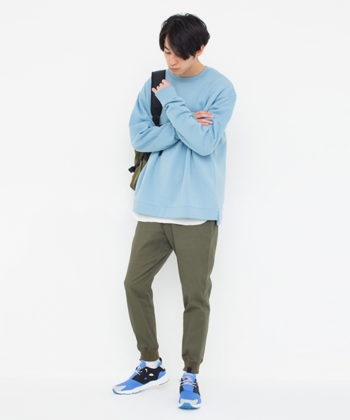 WEGO(ウィゴー)の「WEGO/ストレッチツイルジョガーパンツ(チノパンツ・メンズ・ベージュ/カーキ/ブラック・MEDIUM/LARGE)」の15枚目の写真