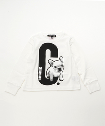 CHUBBYGANG | フレンチブルロゴロングTシャツ(Tシャツ/カットソー)