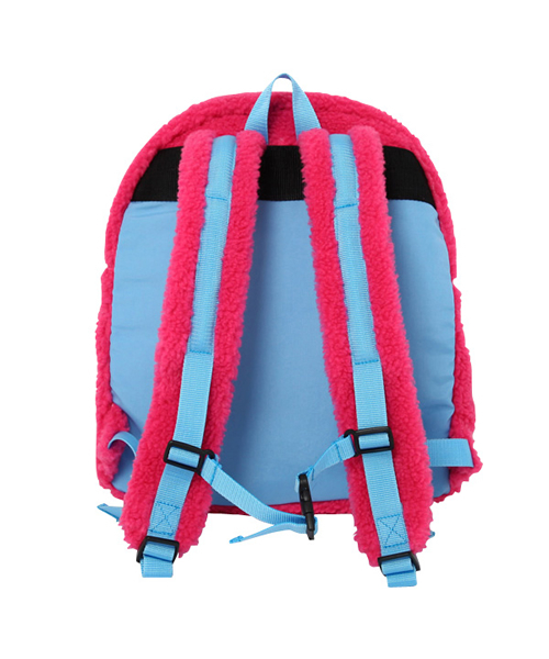 X-girl（エックスガール）の「FLEECE BACKPACK（バックパック/リュック・レディース・チャコールグレー/ベージュ/ピンク・ONE SIZE）」の11枚目の写真