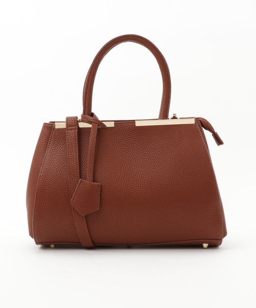 PLAIN CLOTHING（プレーンクロージング）の「ミドルハンドバッグ【PLAIN CLOTHING】（ハンドバッグ・レディース・カーキ/ブラック/バーガンディー/キャメル/モスグリーン・FREE）」の19枚目の写真