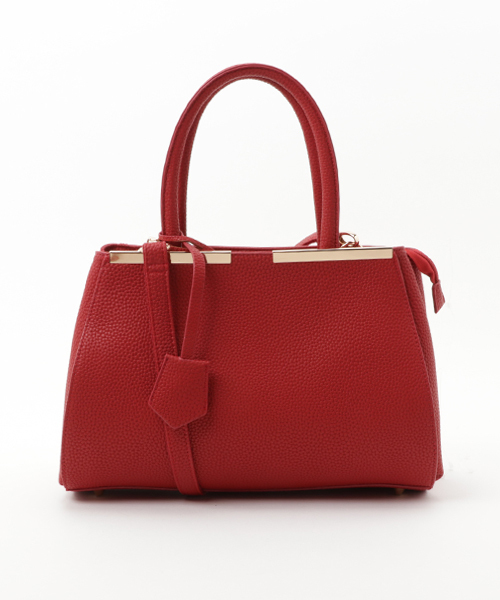 PLAIN CLOTHING（プレーンクロージング）の「ミドルハンドバッグ【PLAIN CLOTHING】（ハンドバッグ・レディース・カーキ/ブラック/バーガンディー/キャメル/モスグリーン・FREE）」の5枚目の写真