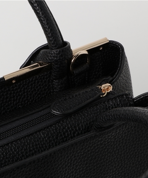 PLAIN CLOTHING（プレーンクロージング）の「ミドルハンドバッグ【PLAIN CLOTHING】（ハンドバッグ・レディース・カーキ/ブラック/バーガンディー/キャメル/モスグリーン・FREE）」の10枚目の写真