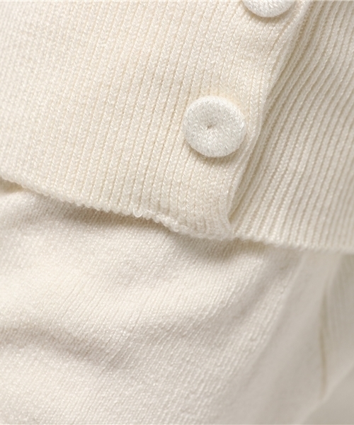 SWINGLE（スウィングル）の「サイドボタンオフショル長袖プルオーバー（Tシャツ/カットソー・レディース・ピンク/ダークブラウン/アイボリー/ブラック・SMALL）」の12枚目の写真