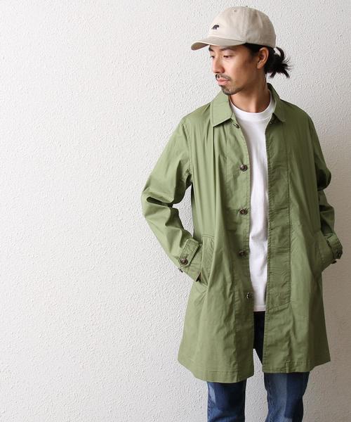 coen（コーエン）の「ステンカラーコート（ステンカラーコート・メンズ・ロイヤルブルー/ベージュ/オリーブ・X-LARGE/LARGE/SMALL/MEDIUM）」の5枚目の写真