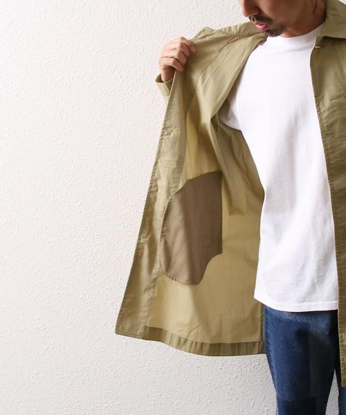 coen（コーエン）の「ステンカラーコート（ステンカラーコート・メンズ・ロイヤルブルー/ベージュ/オリーブ・X-LARGE/LARGE/SMALL/MEDIUM）」の15枚目の写真