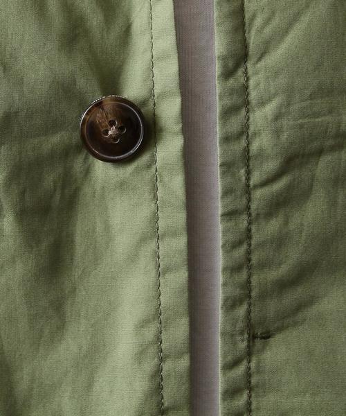 coen（コーエン）の「ステンカラーコート（ステンカラーコート・メンズ・ロイヤルブルー/ベージュ/オリーブ・X-LARGE/LARGE/SMALL/MEDIUM）」の10枚目の写真