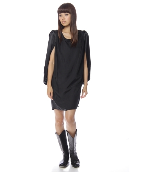 Demi Luxe Beams デミルクス ビームス の Ambali ソリッドケープ ワンピース ワンピース Wear