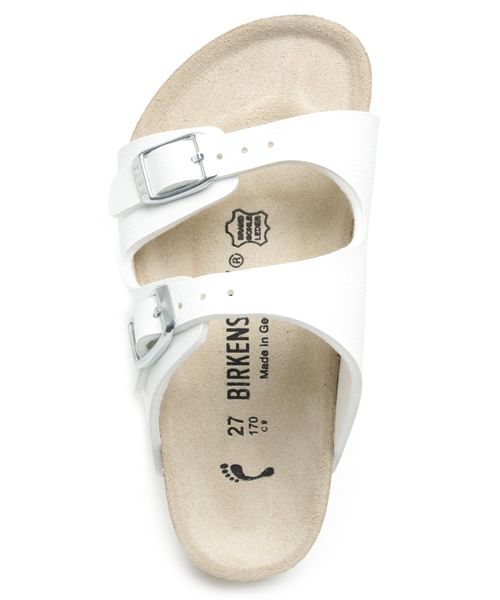 BIRKENSTOCK(ビルケンシュトック)の「BIRKENSTOCK / KIDS NEVADA (15~22cm)(サンダル・キッズ・ホワイト/ブラウン/ブラック・31(20cm)/32(20.5)/33(21cm)/34(22cm)/24(15㎝)/25(16㎝)/26(16.5)/27(17㎝)/28(18㎝)/29(18.5)/30(19㎝))」の7枚目の写真