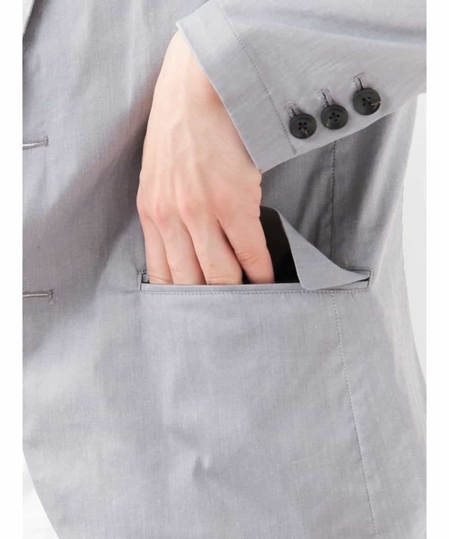 MK MICHEL KLEIN HOMME （エムケーミッシェルクランオム）の「ストレッチジャケット（テーラードジャケット・メンズ・グレー/ネイビー/ブラック・X-LARGE/LARGE/MEDIUM）」の14枚目の写真