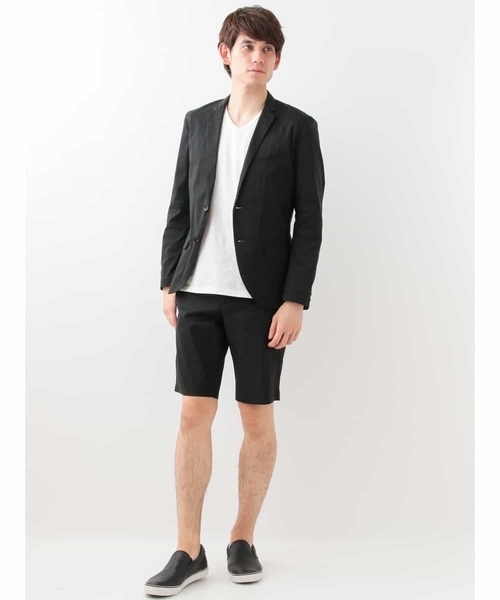 MK MICHEL KLEIN HOMME （エムケーミッシェルクランオム）の「ストレッチジャケット（テーラードジャケット・メンズ・グレー/ネイビー/ブラック・X-LARGE/LARGE/MEDIUM）」の9枚目の写真