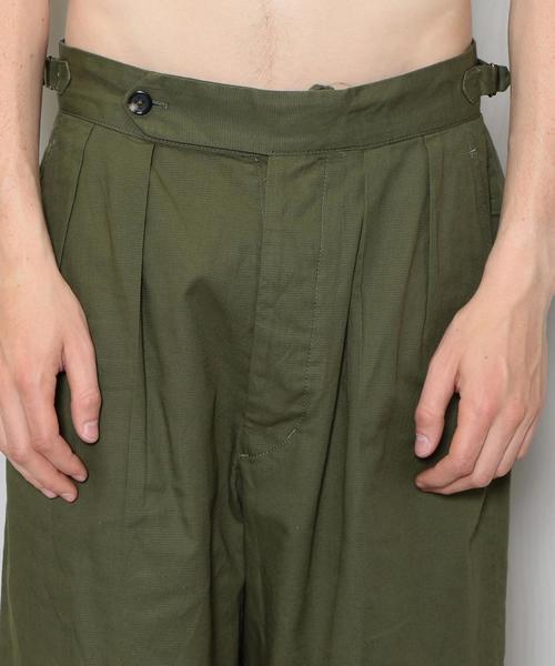 Kaptain Sunshine（キャプテン サンシャイン）の「＜KAPTAIN SUNSHINE＞RIVIERA SHORTS/ｼｮｰﾂ.（その他パンツ・メンズ・ベージュ/オリーブ・30inch/32inch）」の9枚目の写真