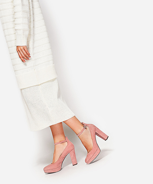 CHARLES & KEITH（チャールズ & キース）の「アンクルストラッププラットフォームパンプス / ANKLE STRAP PLATFORM PUMPS（パンプス・レディース・ブラック/マルチ/ピンク・22.5cm/23cm/23.5cm/24.5cm/25.5cm/25cm）」の10枚目の写真