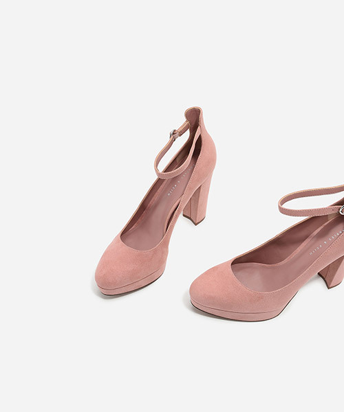 CHARLES & KEITH（チャールズ & キース）の「アンクルストラッププラットフォームパンプス / ANKLE STRAP PLATFORM PUMPS（パンプス・レディース・ブラック/マルチ/ピンク・22.5cm/23cm/23.5cm/24.5cm/25.5cm/25cm）」の11枚目の写真