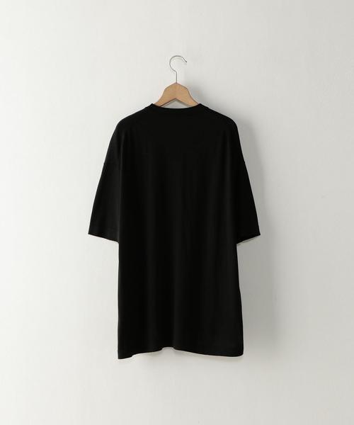 crepuscule(クレプスキュール)の「<crepuscule> COTTON/SILK TEE/Tシャツ ◆(ニット/セーター・メンズ・ブラック/グレー/シャーベット・1/2)」の17枚目の写真