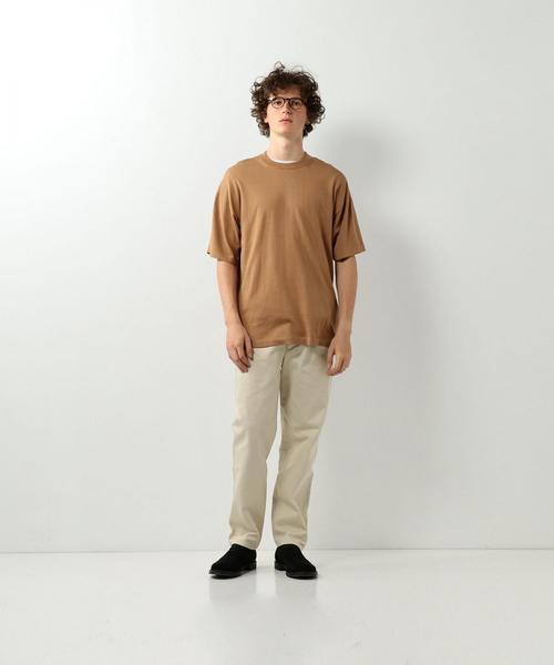 crepuscule(クレプスキュール)の「<crepuscule> COTTON/SILK TEE/Tシャツ ◆(ニット/セーター・メンズ・ブラック/グレー/シャーベット・1/2)」の5枚目の写真