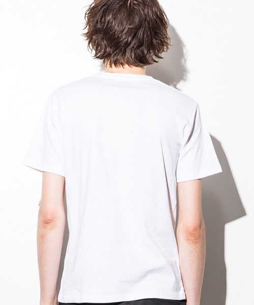 NUMBER (N)INE DENIM(ナンバーナインデニム)の「NUMBER (N)INE DENIM(ナンバーナインデニム)ピクセルエンブレム半袖Tシャツ(Tシャツ/カットソー・メンズ・ホワイト/ブラック/グレー/ネイビー・LARGE/MEDIUM/SMALL/X-LARGE)」の5枚目の写真