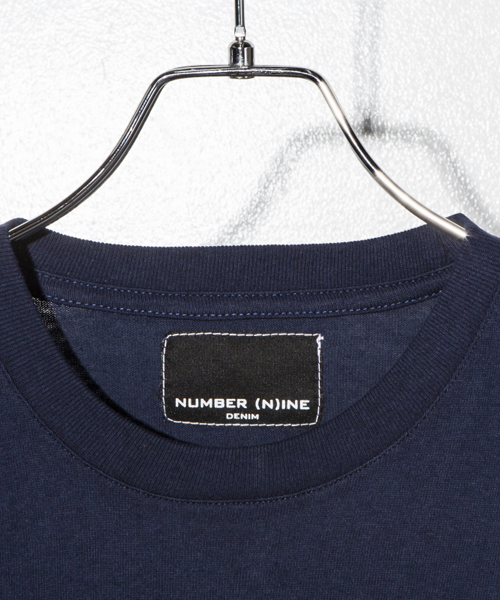 NUMBER (N)INE DENIM(ナンバーナインデニム)の「NUMBER (N)INE DENIM(ナンバーナインデニム)ピクセルエンブレム半袖Tシャツ(Tシャツ/カットソー・メンズ・ホワイト/ブラック/グレー/ネイビー・LARGE/MEDIUM/SMALL/X-LARGE)」の7枚目の写真