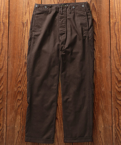 Levi S Vintage Clothing リーバイスビンテージクロージング の Levi S R Vintage Clothing 19model チノ ブラウン Bean Worn 11oz チノパンツ Wear
