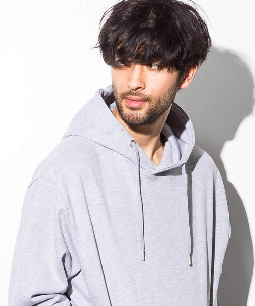 AZ by junhashimoto（エーゼイ バイ ジュンハシモト）の「AZ by junhashimoto(エーゼイ バイ ジュンハシモト)サイドZIPオーバーサイズフードパーカ（パーカー・メンズ・ブラック/ダークグリーン/オフホワイト/トップグレー・SMALL/MEDIUM/LARGE/X-LARGE）」の15枚目の写真