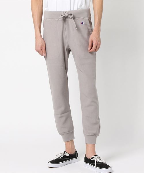 Champion(チャンピオン)の「【Champion/チャンピオン】メンズ リバースウィーブ スウェットパンツ(10oz)(スウェットパンツ・メンズ・ラベンダー/ミント/グレー×サックスブルー/モカ・MEDIUM/LARGE/X-LARGE)」の2枚目の写真