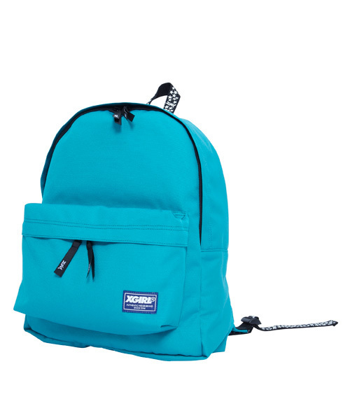 X-girl（エックスガール）の「BREEZE BACK PACK（バックパック/リュック・レディース・ブラック/イエロー/ブルー/ネイビー・ONE SIZE）」の4枚目の写真