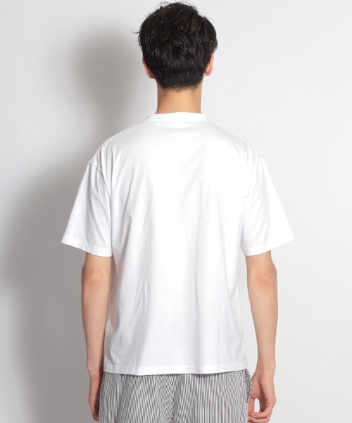 niko and...（ニコアンド）の「USAプレイスネームTシャツ（Tシャツ/カットソー・メンズ・ホワイト/ブラック/グレー/レッド・MEDIUM/LARGE）」の13枚目の写真