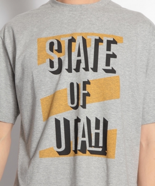 niko and...（ニコアンド）の「USAプレイスネームTシャツ（Tシャツ/カットソー・メンズ・ホワイト/ブラック/グレー/レッド・MEDIUM/LARGE）」の19枚目の写真