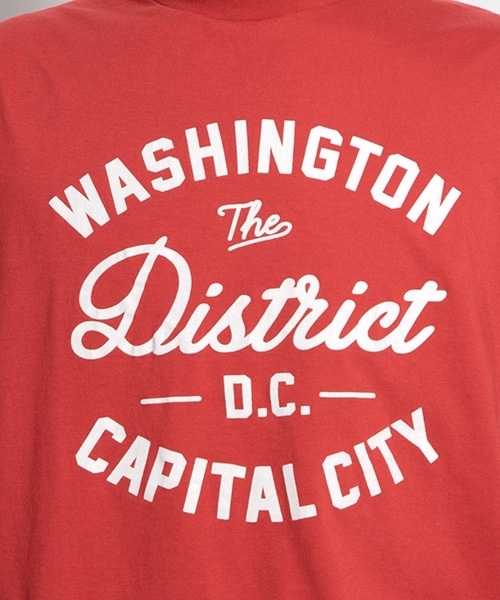 niko and...（ニコアンド）の「USAプレイスネームTシャツ（Tシャツ/カットソー・メンズ・ホワイト/ブラック/グレー/レッド・MEDIUM/LARGE）」の21枚目の写真