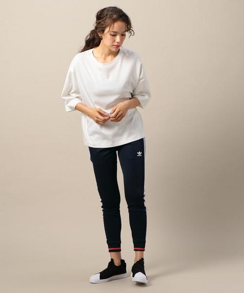 adidas Originals（アディダスオリジナルス）の「＜adidas Originals（アディダス）＞トラックリブパンツ（その他パンツ・レディース・ネイビー・MEDIUM）」の6枚目の写真