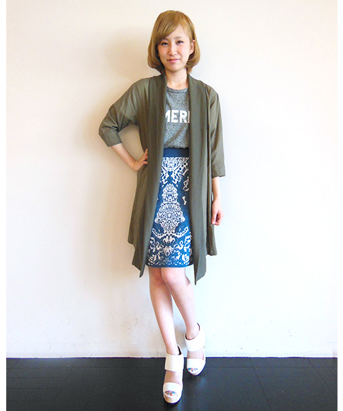 WHO'S WHO gallery（フーズフーギャラリー）の「ミリタリーガウン（その他アウター・レディース・ブラック/ネイビー/カーキ・FREE）」の11枚目の写真