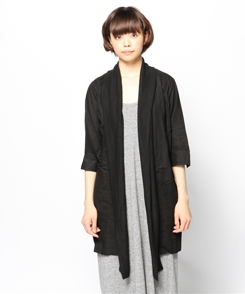 WHO'S WHO gallery（フーズフーギャラリー）の「ミリタリーガウン（その他アウター・レディース・ブラック/ネイビー/カーキ・FREE）」の4枚目の写真