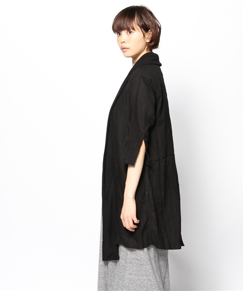 WHO'S WHO gallery（フーズフーギャラリー）の「ミリタリーガウン（その他アウター・レディース・ブラック/ネイビー/カーキ・FREE）」の5枚目の写真