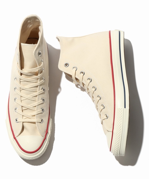 CONVERSE（コンバース）の「CONVERS CANVAS ALL STAR J HI（スニーカー・メンズ・ブラック/パープル/アイボリー・26cm/26.5cm/27cm/27.5cm/28cm）」の2枚目の写真