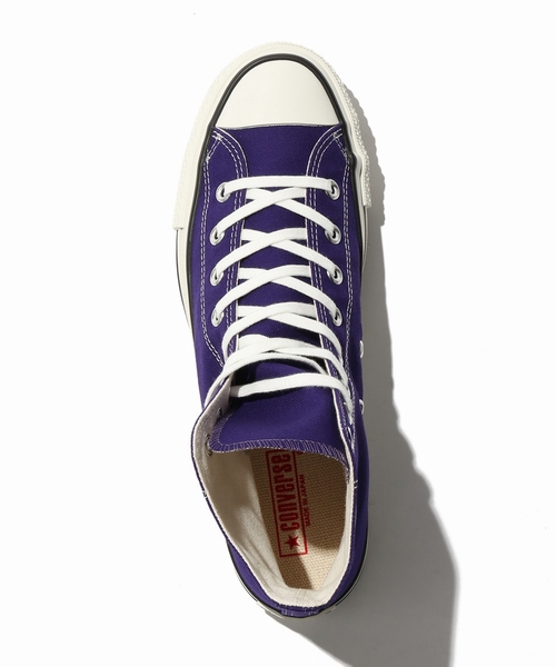 CONVERSE（コンバース）の「CONVERS CANVAS ALL STAR J HI（スニーカー・メンズ・ブラック/パープル/アイボリー・26cm/26.5cm/27cm/27.5cm/28cm）」の7枚目の写真
